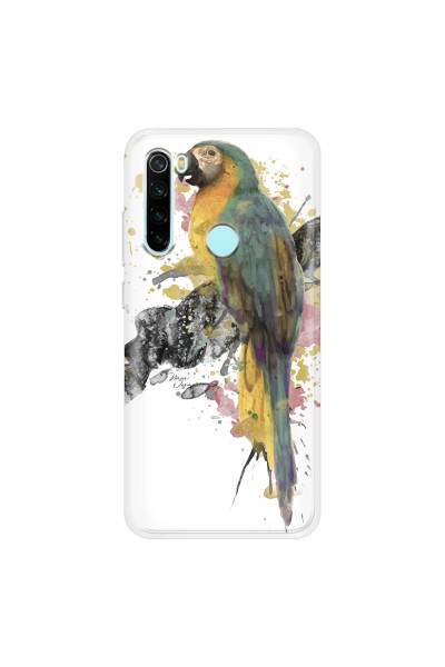 XIAOMI - Redmi Note 8 - Soft Clear Case - Parrot