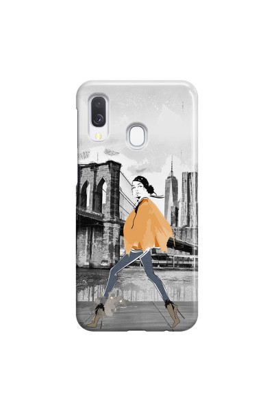 SAMSUNG - Galaxy A40 - 3D Snap Case - The New York Walk