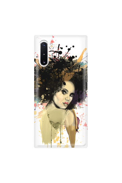 SAMSUNG - Galaxy Note 10 - Soft Clear Case - We love Afro
