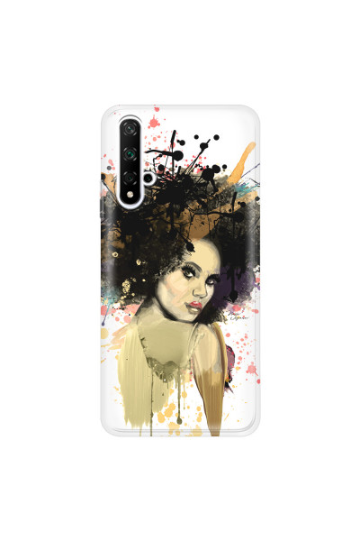 HONOR - Honor 20 - Soft Clear Case - We love Afro