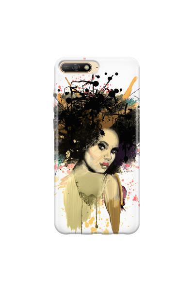 HUAWEI - Y6 2018 - Soft Clear Case - We love Afro