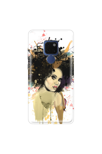 HUAWEI - Mate 20 - Soft Clear Case - We love Afro