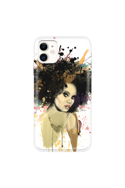 APPLE - iPhone 11 - Soft Clear Case - We love Afro