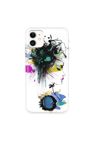 APPLE - iPhone 11 - Soft Clear Case - Medusa Girl