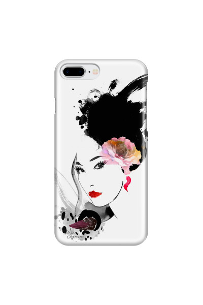 APPLE - iPhone 8 Plus - 3D Snap Case - Black Beauty