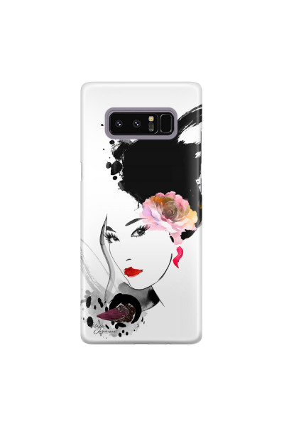 SAMSUNG - Galaxy Note 8 - 3D Snap Case - Black Beauty