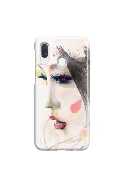 SAMSUNG - Galaxy A40 - 3D Snap Case - Face of a Beauty
