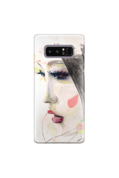 SAMSUNG - Galaxy Note 8 - 3D Snap Case - Face of a Beauty
