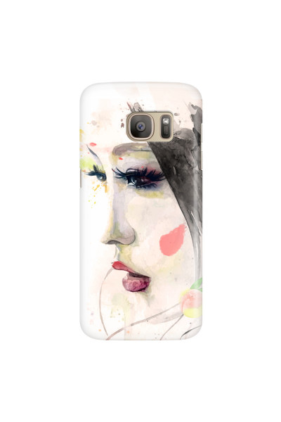 SAMSUNG - Galaxy S7 - 3D Snap Case - Face of a Beauty