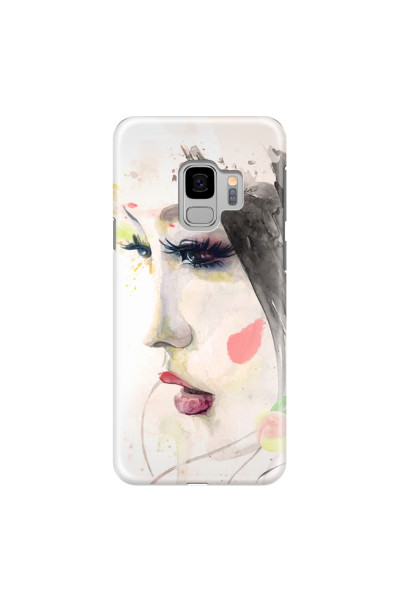 SAMSUNG - Galaxy S9 - 3D Snap Case - Face of a Beauty
