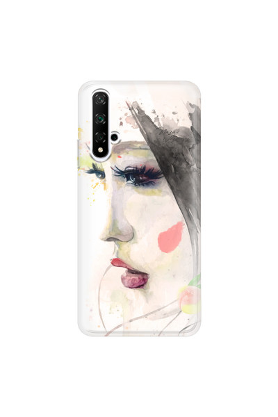 HONOR - Honor 20 - Soft Clear Case - Face of a Beauty