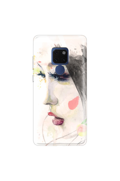 HUAWEI - Mate 20 - Soft Clear Case - Face of a Beauty