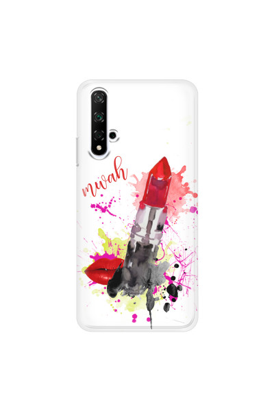 HONOR - Honor 20 - Soft Clear Case - Lipstick