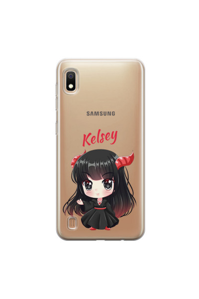 SAMSUNG - Galaxy A10 - Soft Clear Case - Chibi Kelsey