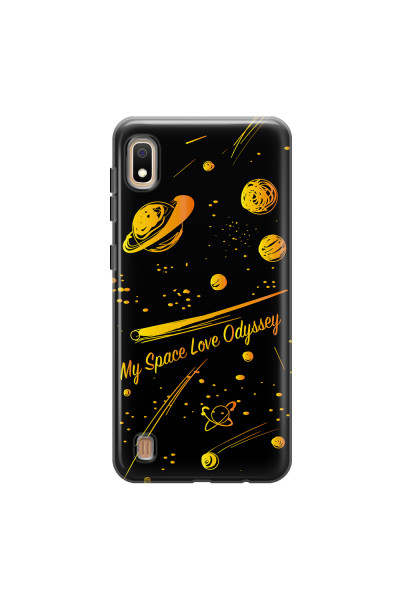 SAMSUNG - Galaxy A10 - Soft Clear Case - Dark Space Odyssey
