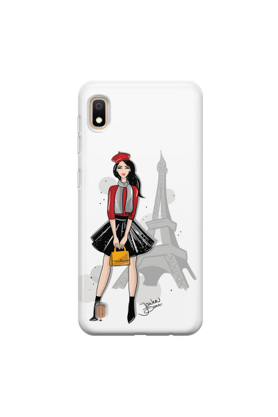SAMSUNG - Galaxy A10 - Soft Clear Case - Paris With Love
