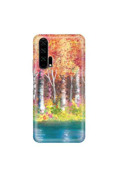 HONOR - Honor 20 Pro - Soft Clear Case - Calm Birch Trees