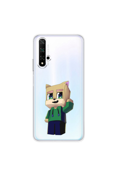 HONOR - Honor 20 - Soft Clear Case - Clear Fox Player