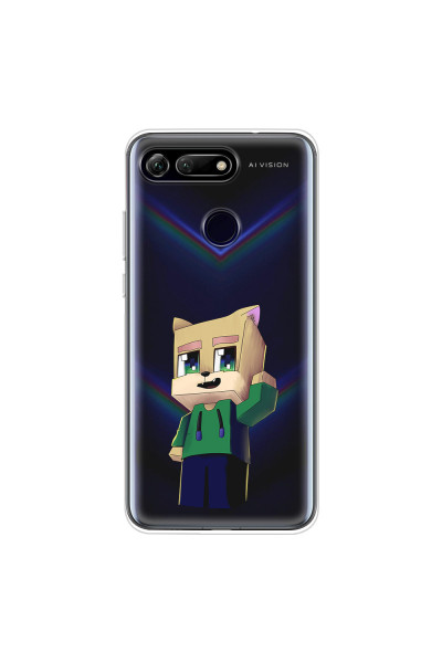 HONOR - Honor View 20 - Soft Clear Case - Clear Fox Player