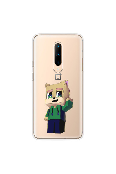 ONEPLUS - OnePlus 7 Pro - Soft Clear Case - Clear Fox Player