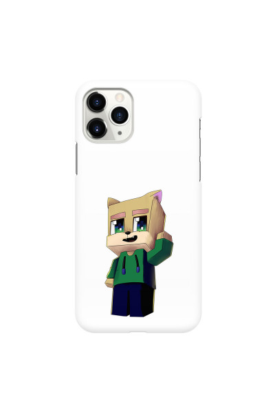 APPLE - iPhone 11 Pro Max - 3D Snap Case - Clear Fox Player