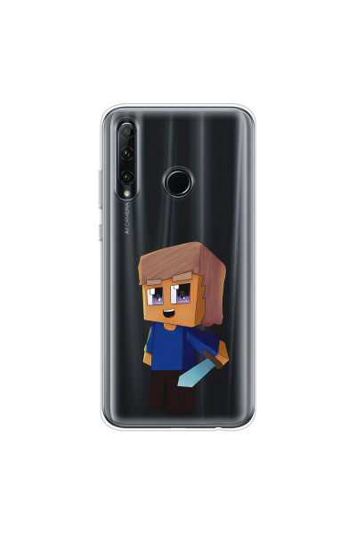 HONOR - Honor 20 lite - Soft Clear Case - Clear Sword Kid