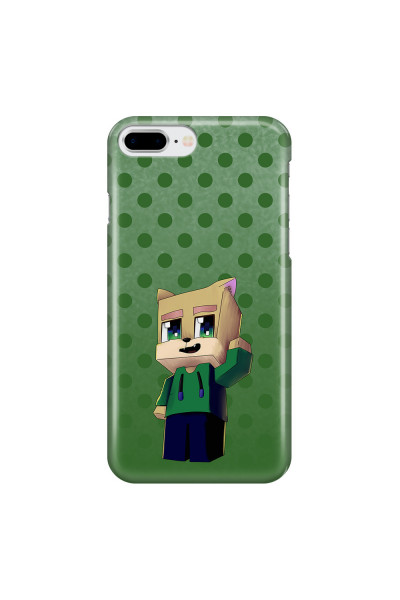 APPLE - iPhone 7 Plus - 3D Snap Case - Green Fox Player