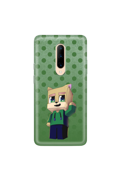 ONEPLUS - OnePlus 7 Pro - Soft Clear Case - Green Fox Player