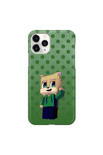 APPLE - iPhone 11 Pro - 3D Snap Case - Green Fox Player