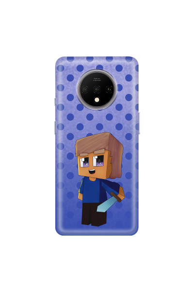 ONEPLUS - OnePlus 7T - Soft Clear Case - Blue Sword Kid