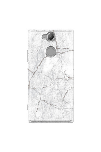 SONY - Sony Xperia XA2 - Soft Clear Case - Pure Marble Collection II.