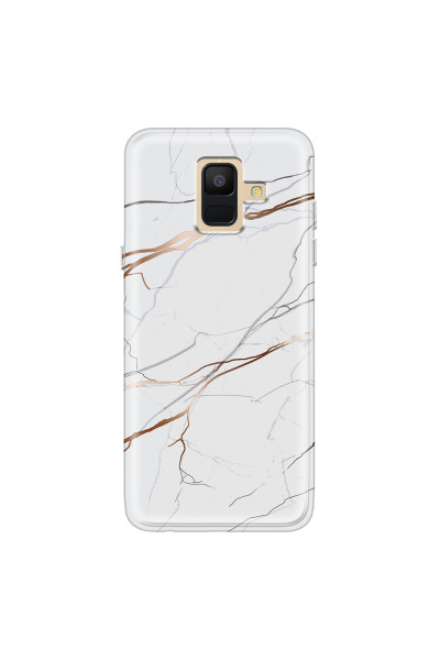 SAMSUNG - Galaxy A6 2018 - Soft Clear Case - Pure Marble Collection IV.