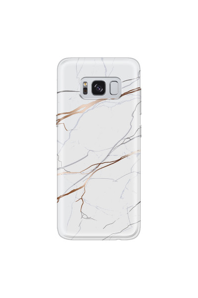 SAMSUNG - Galaxy S8 - Soft Clear Case - Pure Marble Collection IV.