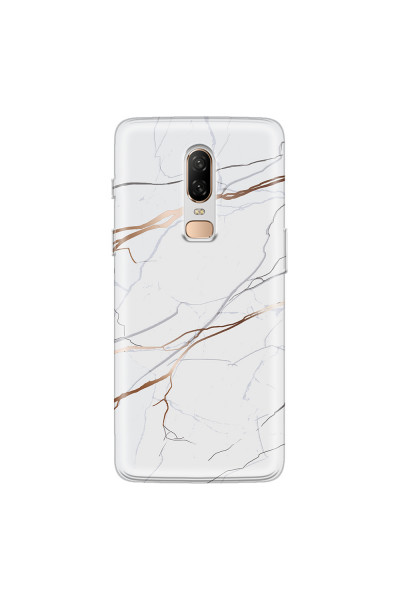 ONEPLUS - OnePlus 6 - Soft Clear Case - Pure Marble Collection IV.