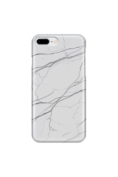 APPLE - iPhone 8 Plus - 3D Snap Case - Pure Marble Collection V.