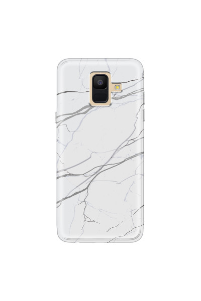 SAMSUNG - Galaxy A6 2018 - Soft Clear Case - Pure Marble Collection V.