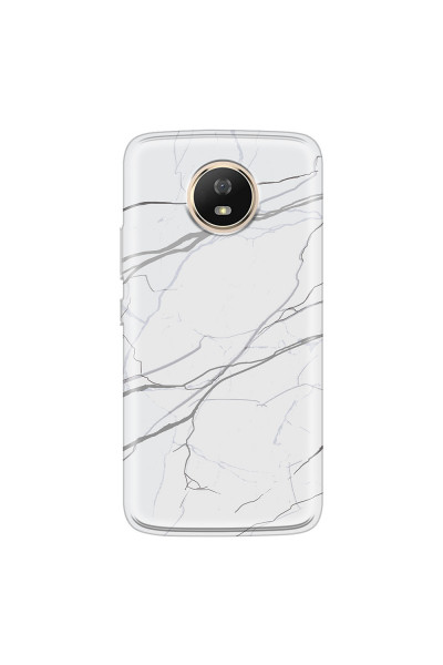 MOTOROLA by LENOVO - Moto G5s - Soft Clear Case - Pure Marble Collection V.