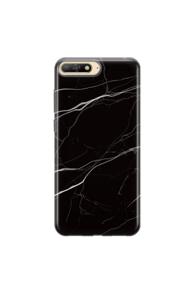 HUAWEI - Y6 2018 - Soft Clear Case - Pure Marble Collection VI.