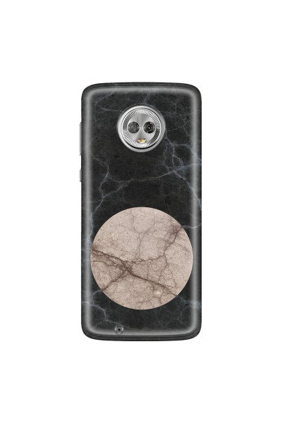 MOTOROLA by LENOVO - Moto G6 - Soft Clear Case - Pure Marble Collection VII.