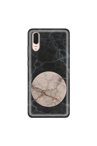 HUAWEI - P20 - Soft Clear Case - Pure Marble Collection VII.