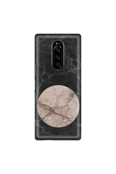 SONY - Sony Xperia 1 - Soft Clear Case - Pure Marble Collection VII.