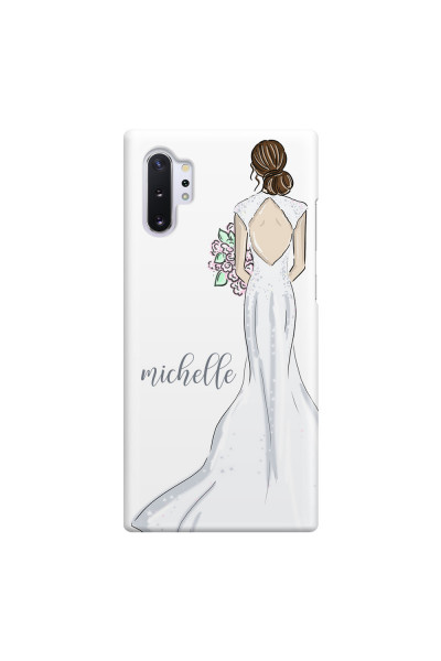 SAMSUNG - Galaxy Note 10 Plus - 3D Snap Case - Bride To Be Brunette Dark