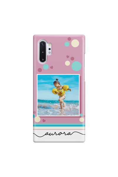 SAMSUNG - Galaxy Note 10 Plus - 3D Snap Case - Cute Dots Photo Case
