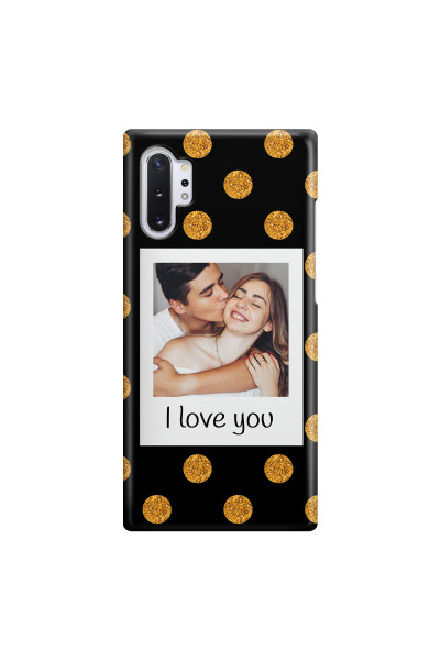 SAMSUNG - Galaxy Note 10 Plus - 3D Snap Case - Single Love Dots Photo