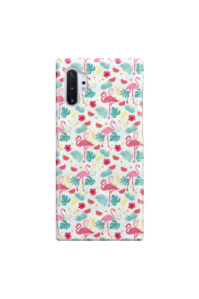 SAMSUNG - Galaxy Note 10 Plus - 3D Snap Case - Tropical Flamingo II