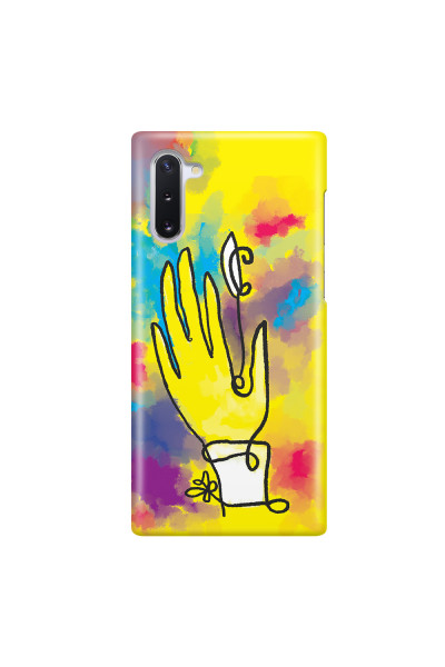 SAMSUNG - Galaxy Note 10 - 3D Snap Case - Abstract Hand Paint