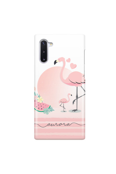 SAMSUNG - Galaxy Note 10 - 3D Snap Case - Flamingo Vibes Handwritten