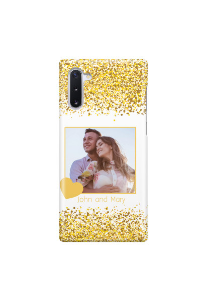SAMSUNG - Galaxy Note 10 - 3D Snap Case - Gold Memories