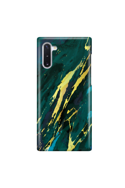 SAMSUNG - Galaxy Note 10 - 3D Snap Case - Marble Emerald Green
