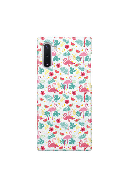 SAMSUNG - Galaxy Note 10 - 3D Snap Case - Tropical Flamingo II